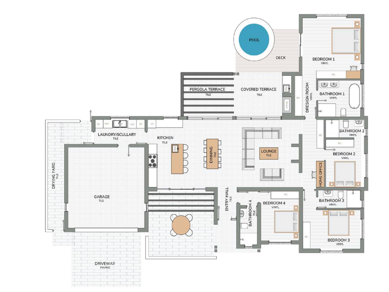 Single-Storey Family Home with Mountain and Vineyard Views at Paarl Valleij Lifestyle Estate & Farm - Photo 10