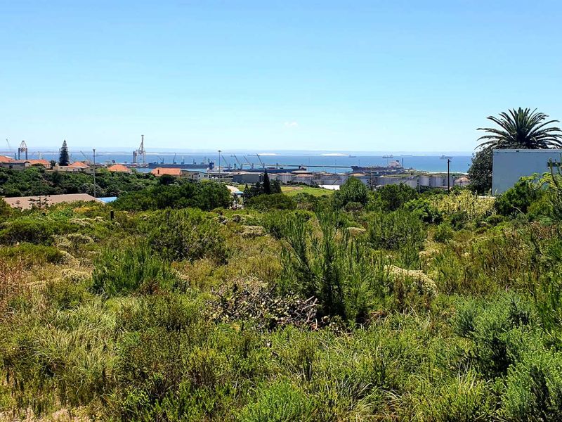A scenic view overlooking the coastal landscape and harbour area from the vacant residential property.