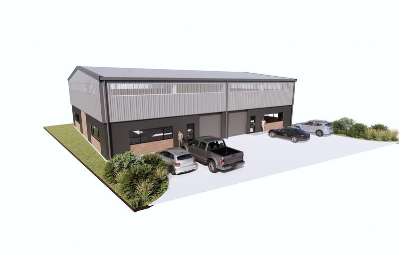 Industrial Warehouse Under Construction for Sale in Merrivale – 406m2 on 945m2 Site
