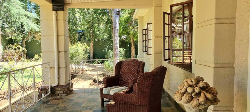 Front door with large patio
