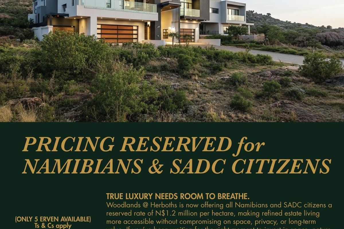 Herbothsblick-  NEW RESIDENTIAL ESTATE – WOODLANDS - N$1.95 million per HA - Photo 2