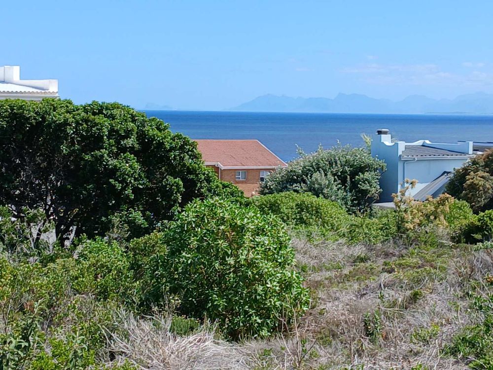 Photo slightly to our right - as from our Plot in De Kelders.