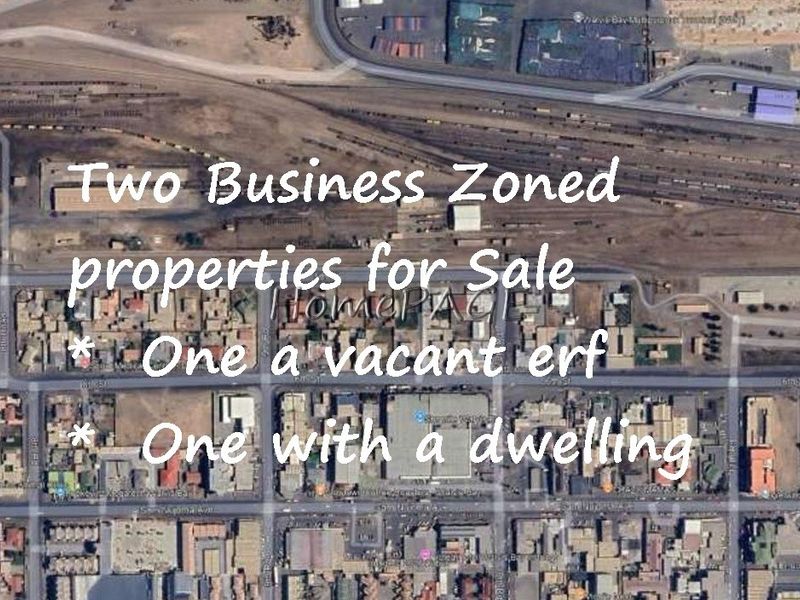 Aerial view of the commercial property location showing the surrounding urban infrastructure and street layout.