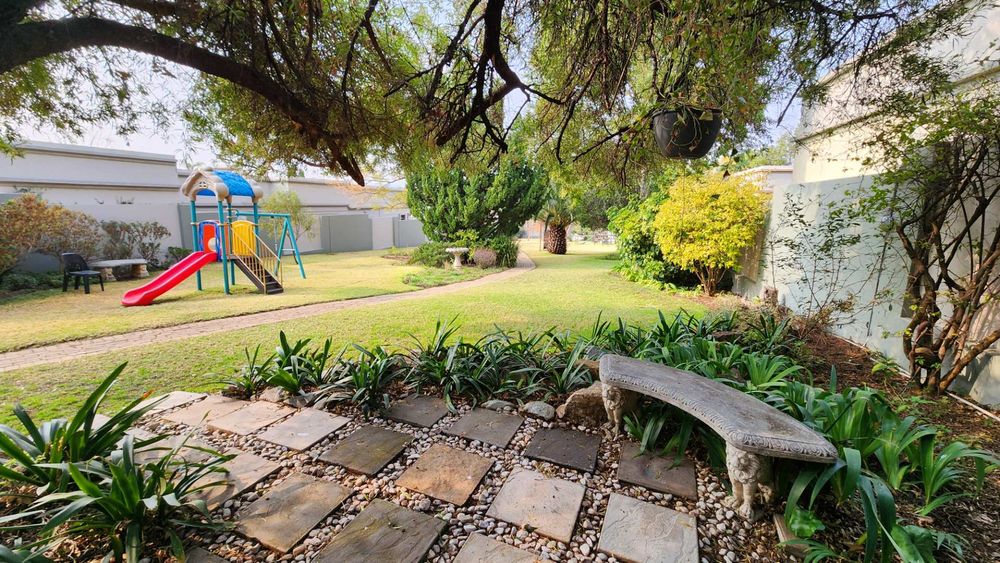 Beautiful large and lush communal garden in the complex