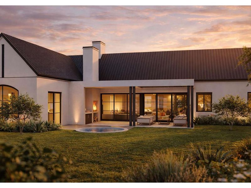 Single-Storey Family Home with Mountain and Vineyard Views at Paarl Valleij Lifestyle Estate & Farm - Photo 2