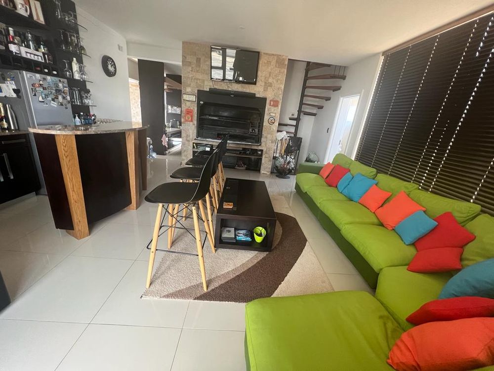 Entertainment area with indoor BBQ, and a lady's bar on first floor.