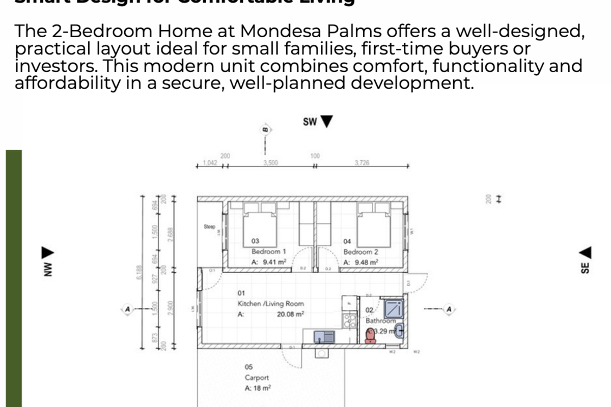 New Development – Mondesa Palms | Brand New 2 & 3 Bedroom Homes for Sale - Photo 4