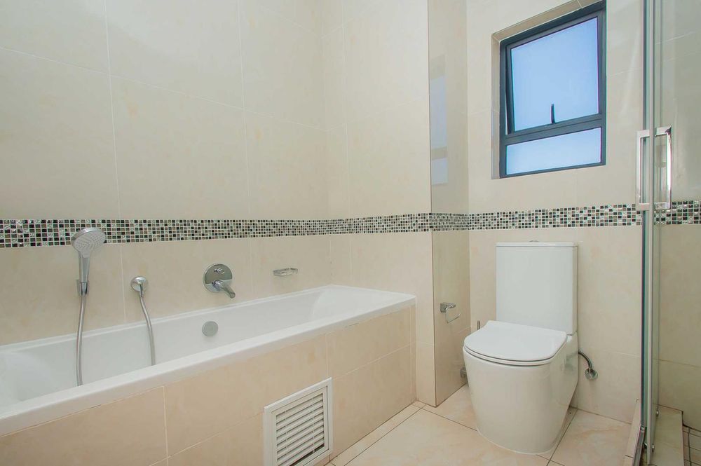 Modern family bathroom