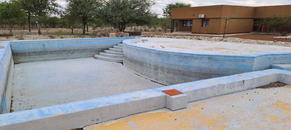 Lodge pool currently not in use