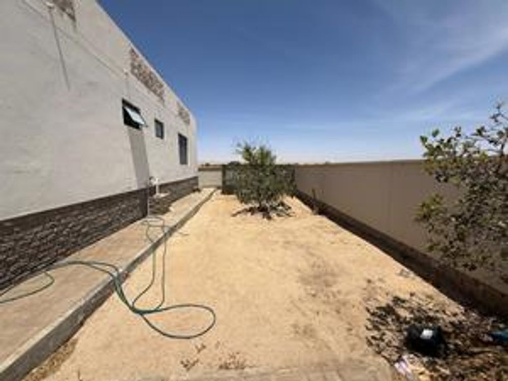 veiw of the yard space