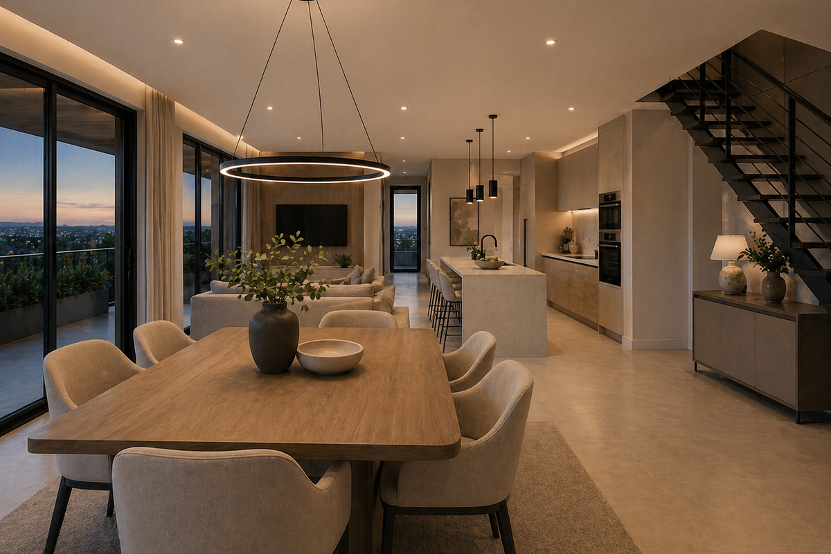 The Pinnacle of Urban Luxury: Duplex Penthouse at The Grove - Photo 4