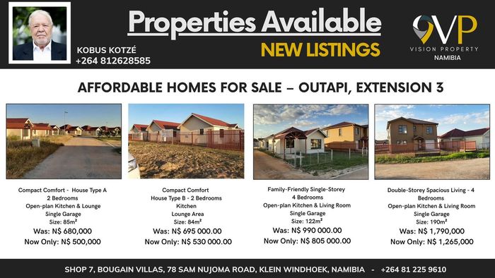 Property #2515068, House For Sale in Outapi Central