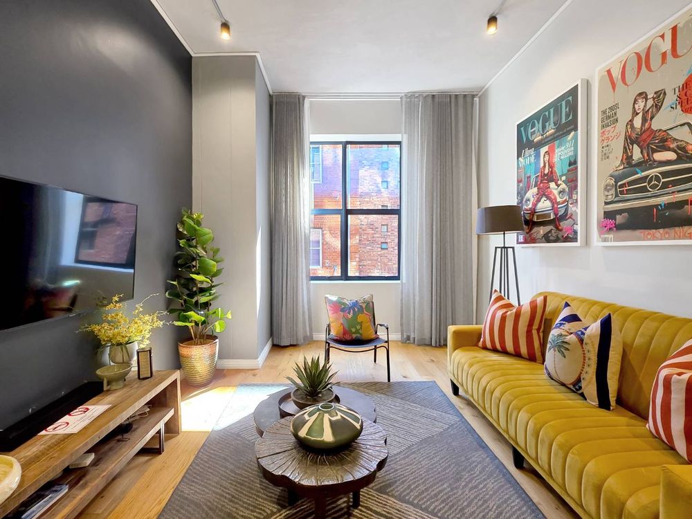 Open plan living space