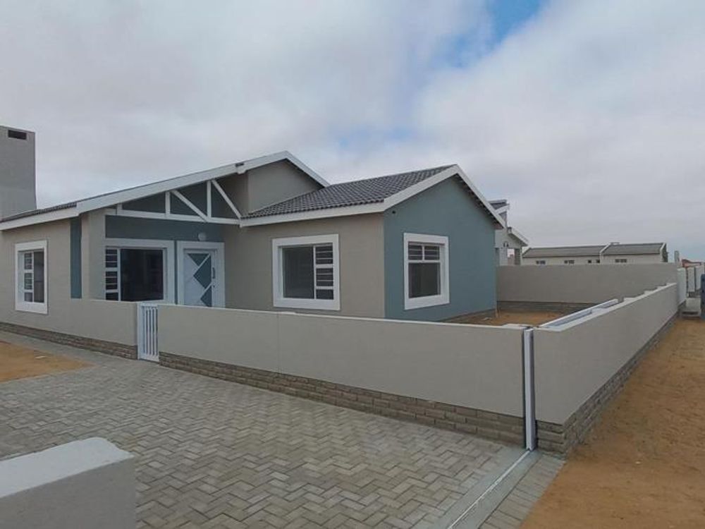 Front view of the house