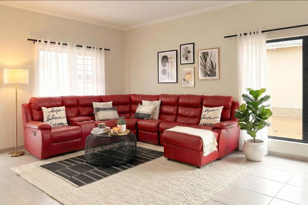 Spacious and inviting living room.