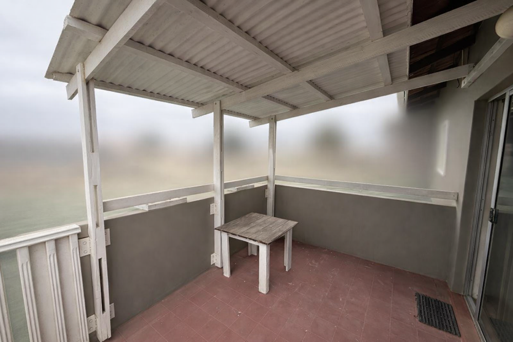 balcony of upstairs bedroom 2
