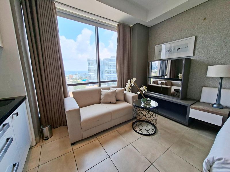 Stunning Furnished, 6th Floor Studio Apartment Available in Sandton Skye - Photo 4