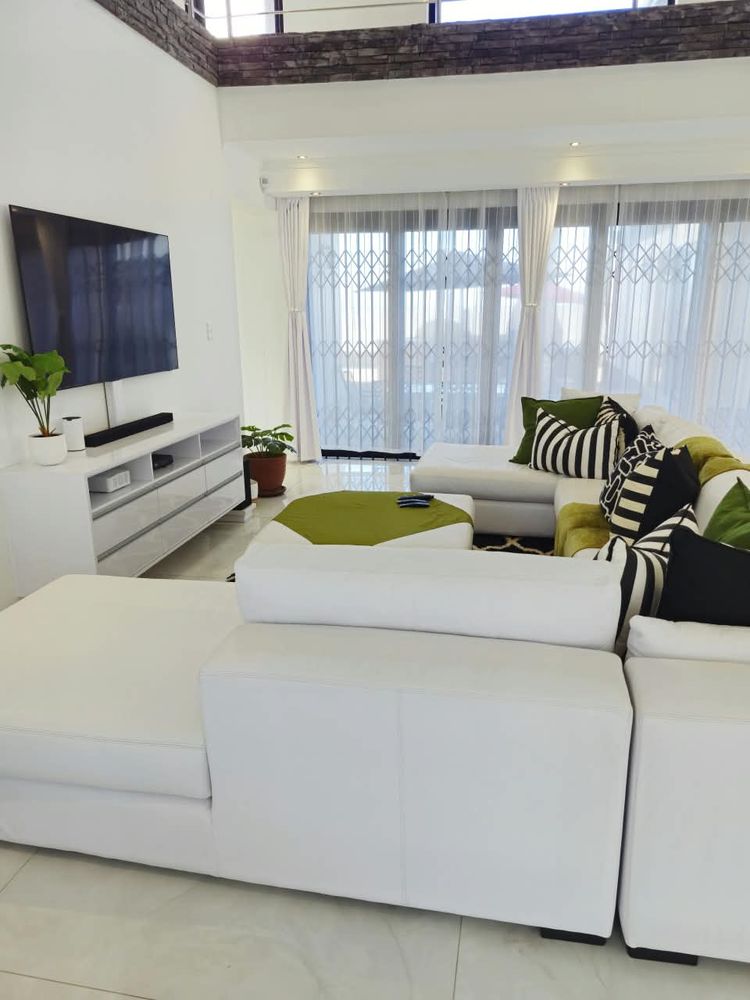Another angle of the view of the open plan living area