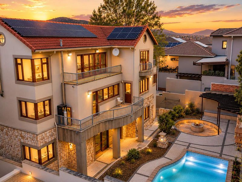 Entertain in Style: Pool, Braai Area & Panoramic Views - Photo 1