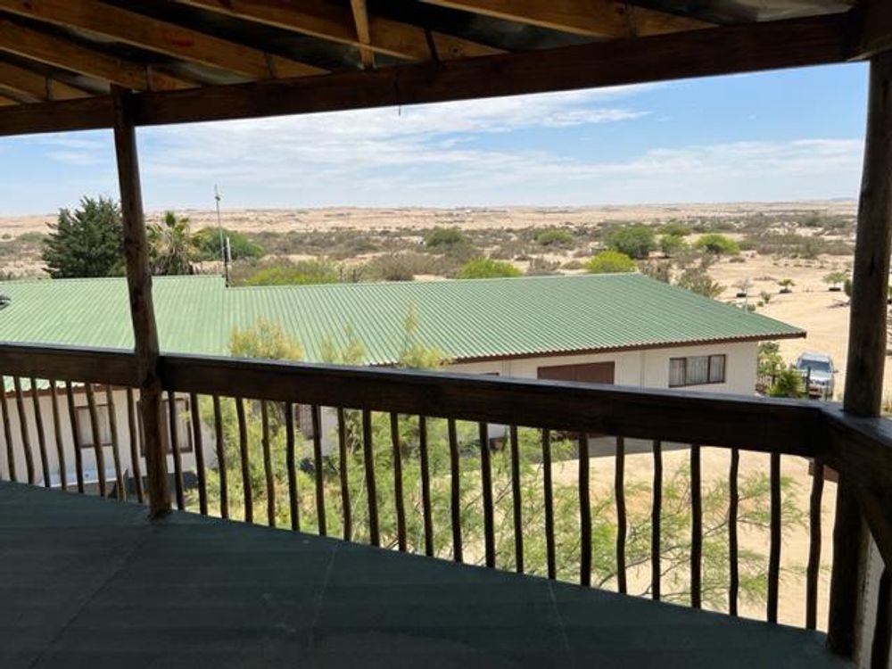 View from entertainment area