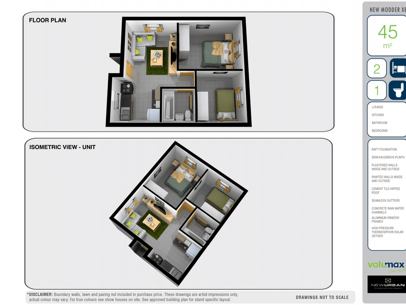 NEW MODDER BENONI ; Brand New R 644 450 . Conveyancing fees and transfer duty INCLUDED !! - Photo 2