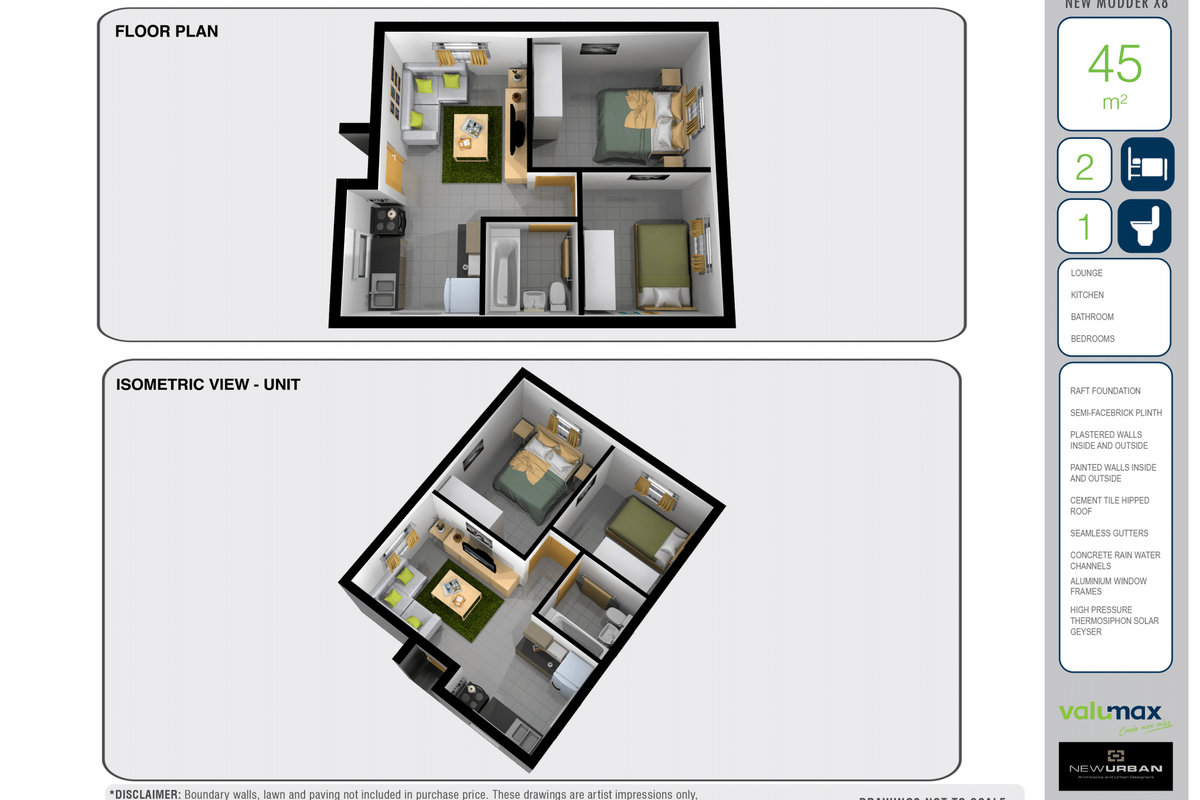 NEW MODDER BENONI ; Brand New R 644 450 . Conveyancing fees and transfer duty INCLUDED !! - Photo 2