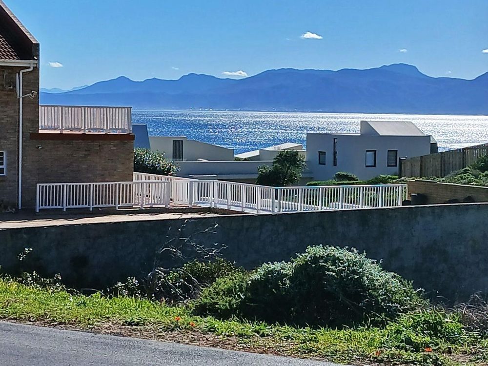 Our View - now slightly to the right. Hermanus coastline at the back.