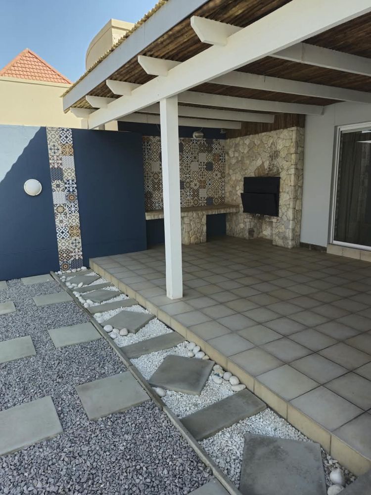 outdoor bbq area