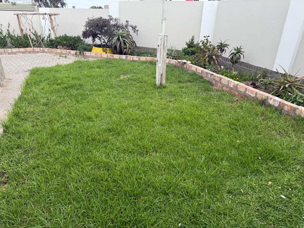 property yard space infront of the house