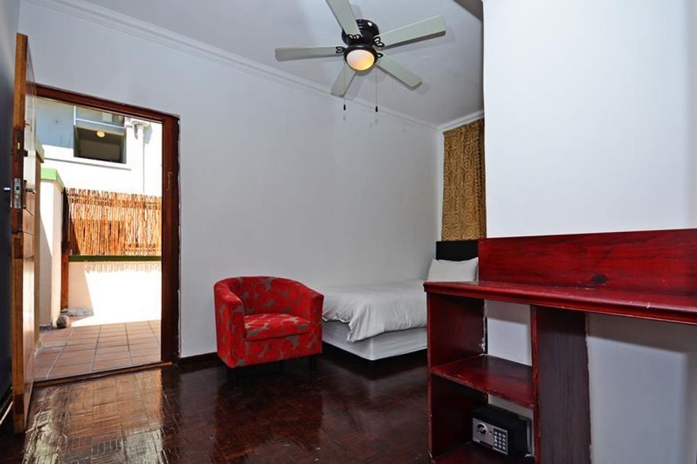 Room leads to private patio area