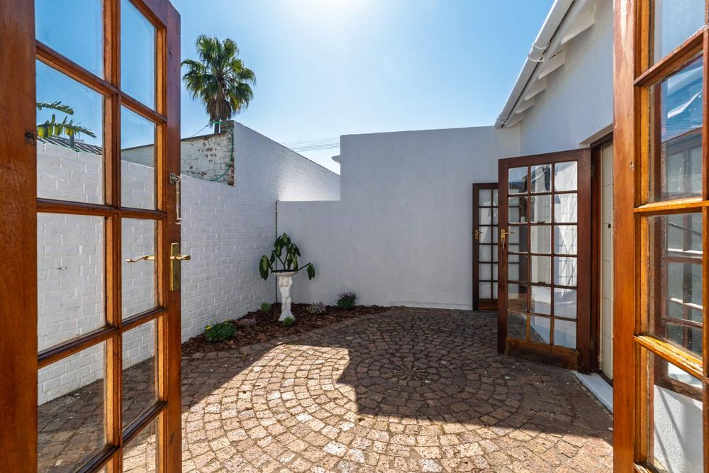 Courtyard from Bedroom 4