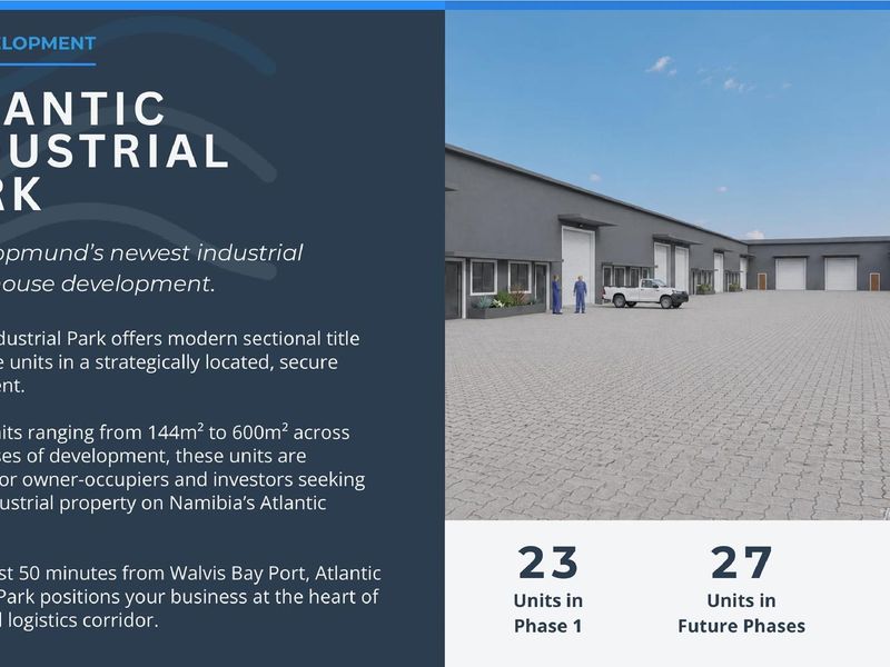Insustirial Area, Swakopmund:  BRAND NEW WAREHOUSE Development selling off plan - Photo 3