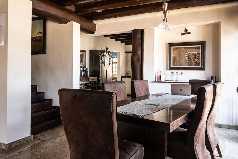 main house - dining area