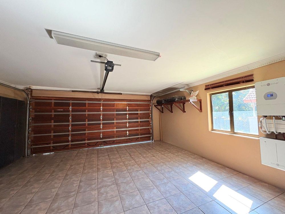 Double garage.