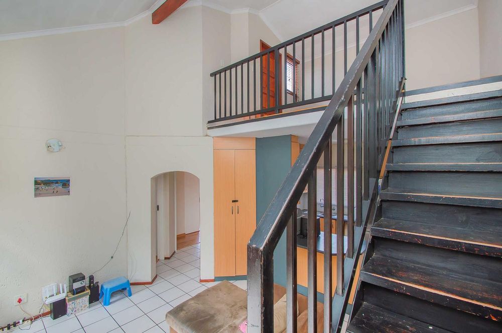 Stairwell up to loft