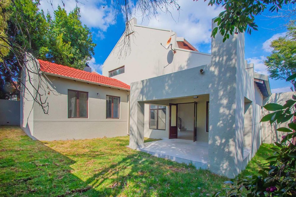 Over view of private garden