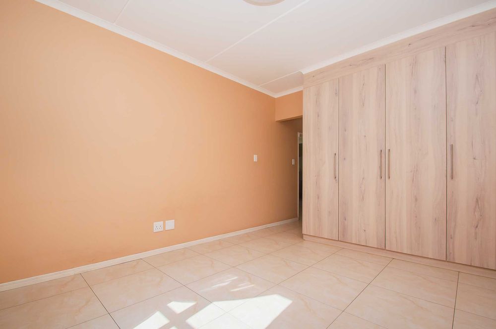 Main bedroom with ample cupboards