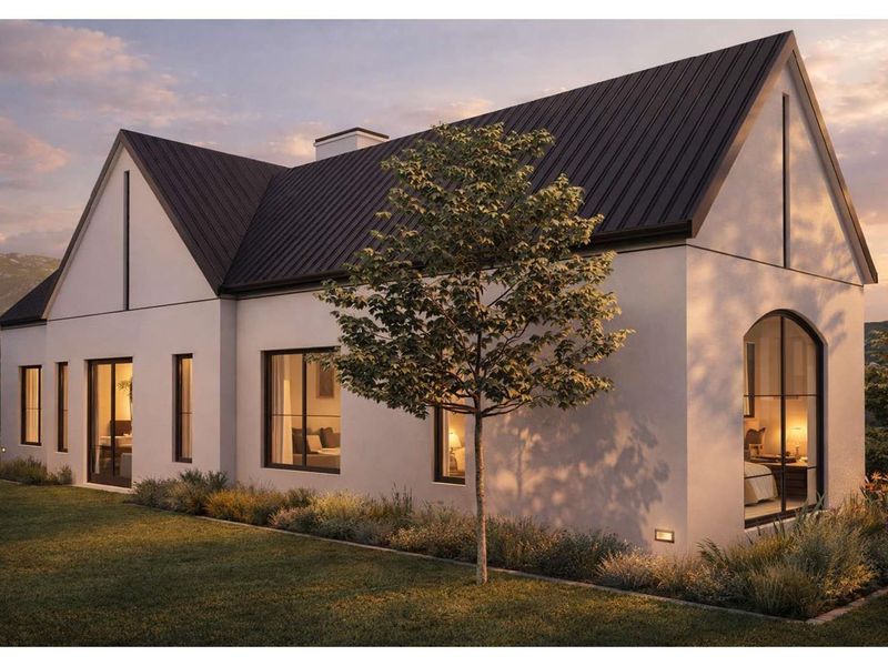 Single-Storey Family Home with Mountain and Vineyard Views at Paarl Valleij Lifestyle Estate & Farm - Photo 3