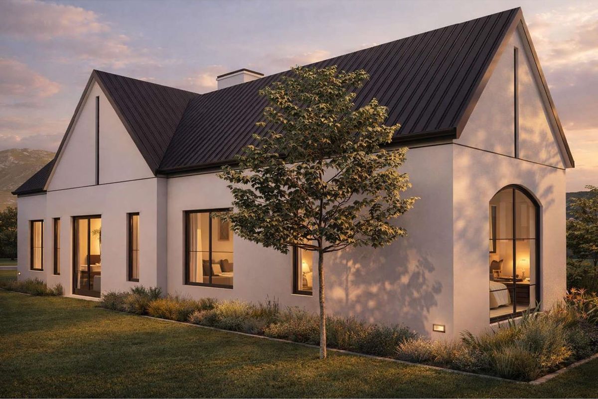 Single-Storey Family Home with Mountain and Vineyard Views at Paarl Valleij Lifestyle Estate & Farm - Photo 3