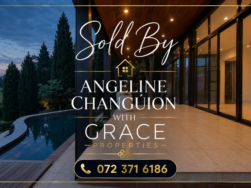 A modern covered patio featuring tiled flooring, timber ceiling accents, and recessed lighting, overlooking a swimming pool and landscaped garden area.