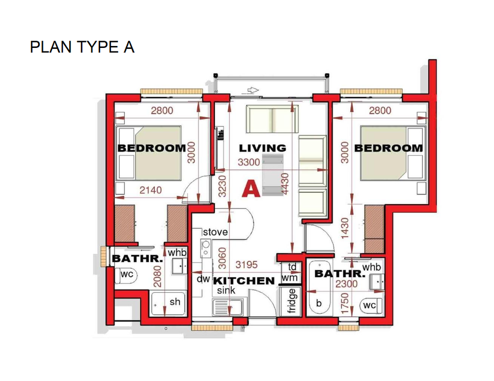 Modern 2-Bedroom, 2-Bathroom Apartment in Pretoria North