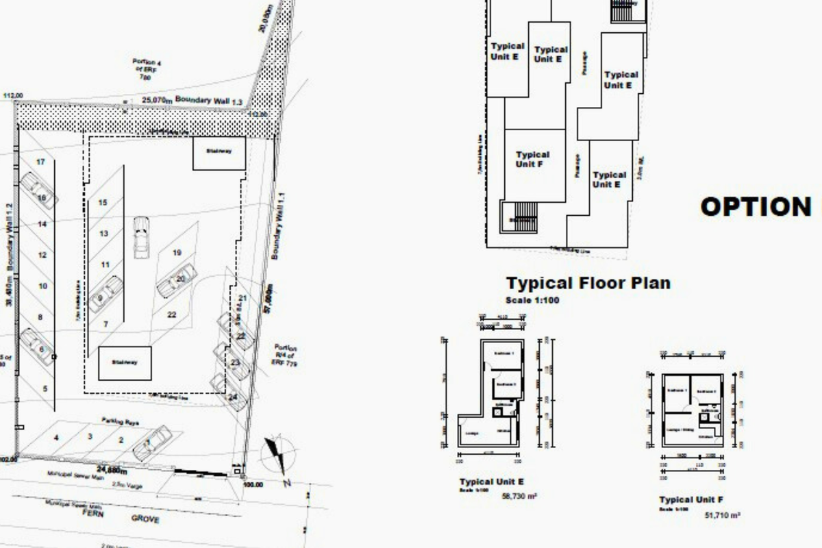 Developer-ready GR2 land assembly | Parkhill | ±1 844 m2 | R2,500,000 (excl. VAT) - Photo 2