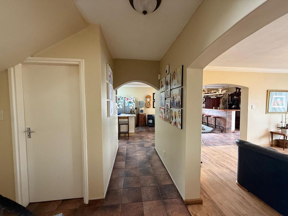 Entrance hallway, storage room and living areas
