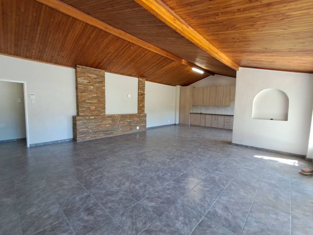 Living, dining and kitchen