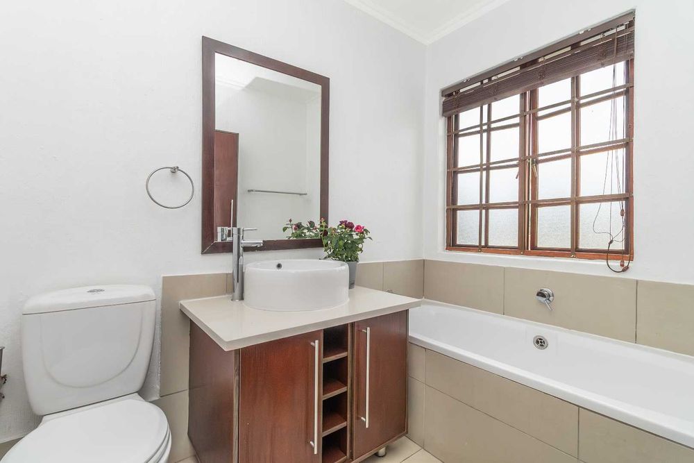 Second Bathroom has the bath