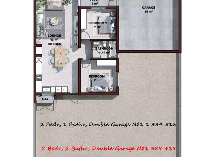 Etale, Tama Estate, Tamariskia, Swakopmund:  NEW DEVELOPMENT OF 3 BEDR TOWNHOUSES - Photo 5