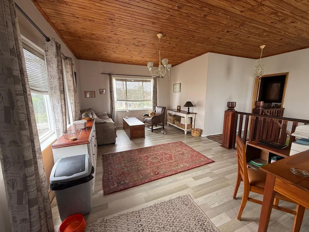 Upstairs Living area and kitchen 