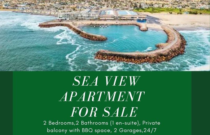 FOR SALE: BEACHFRONT  2 BEDROOM APARTMENT, SWAKOPMUND, NAMIBIA
