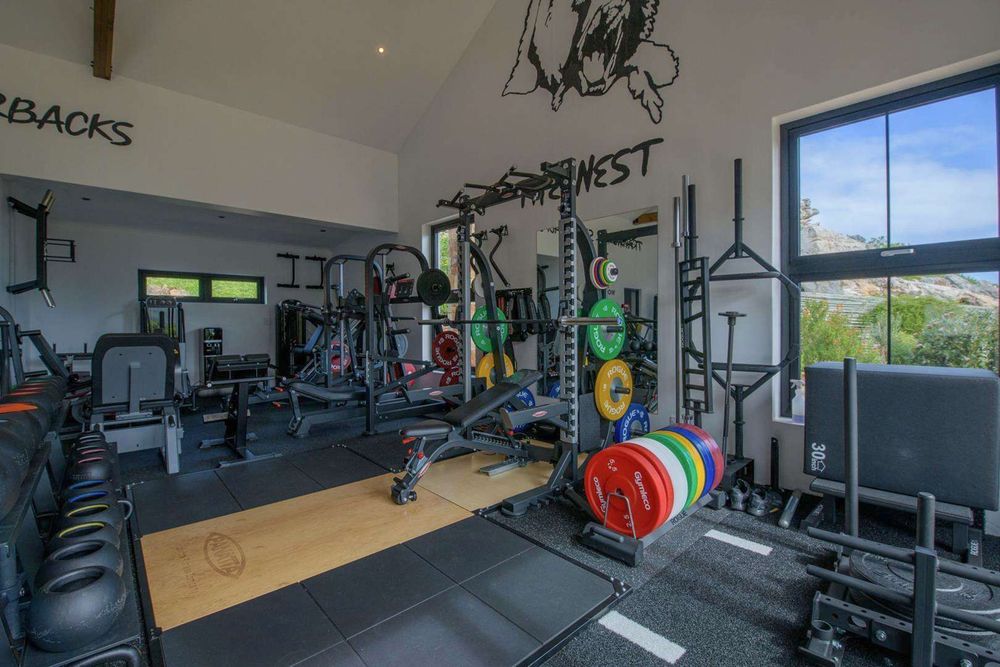 Fully equipped fitness studio