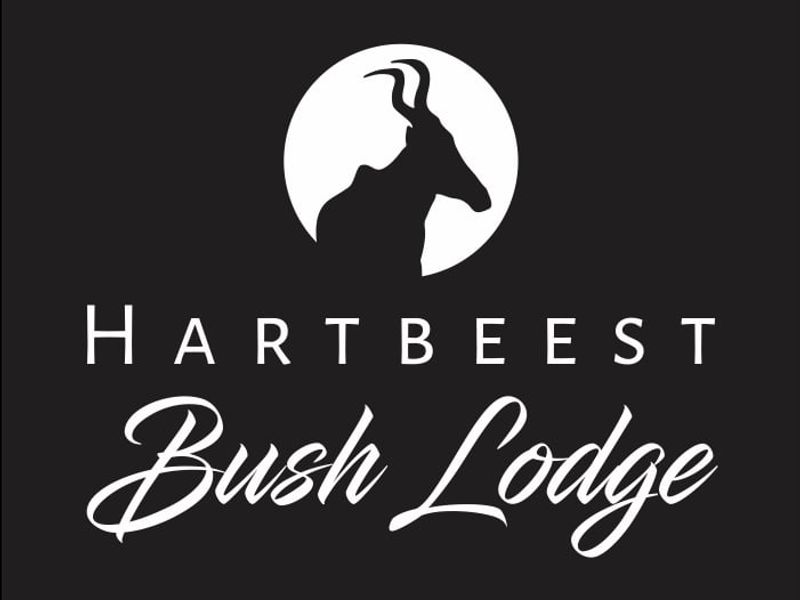 A logo graphic for Hartbeest Bush Lodge.